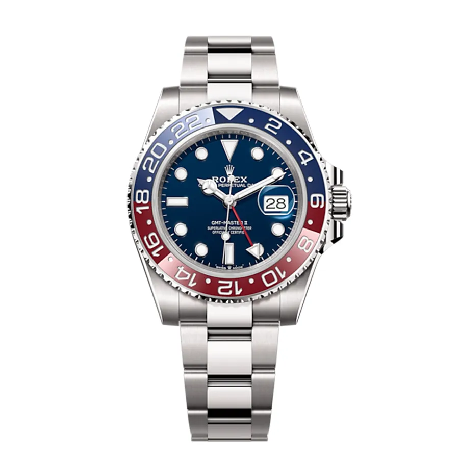 ROLEX GMT MASTER II "PEPSI" WHITE GOLD 126719BLRO 